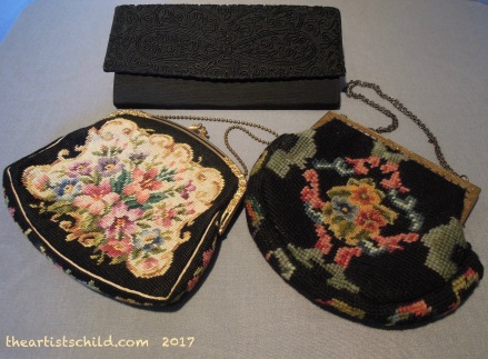 Evening Bags, 1930s & 1950s